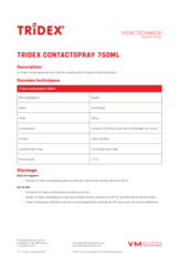 Tridex contactspray 750ml - FT